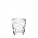 Žema skaidri stiklinė Bormioli Rocco DIAMOND, 300 ml