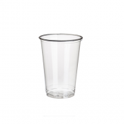 Skaidrūs vienkartiniai puodeliai šaltiems gėrimams PapStar PURE, 0,2 l, 100 vnt. *