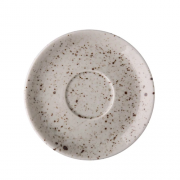 Smėlio spalvos porcelianinė lėkštutė po puodeliu Lilien Austria LIFESTYLE, 13 cm