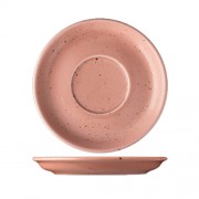 Koralinės spalvos lėkštutė po puodeliu Lilien Austria LIFESTYLE, 15 cm