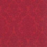 Raudonos servetėlės Ihr PALAIS, 33x33 cm
