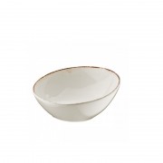 Baltas porcelianinis dubenėlis BONNA "Retro", 18cm., 450ml