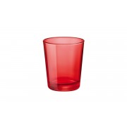 Raudona stiklinė Bormioli Rocco AQUA, 240ml