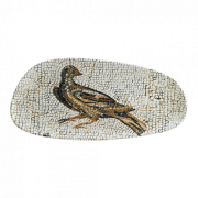 Lėkštė kvadratinė Bonna MESOPOTAMIA Paukštis, 36cm