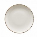 Balta porcelianinė lėkštė Bonna RETRO, 21 cm